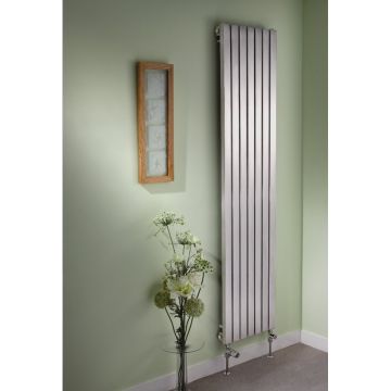 Apollo Ferrara Stainless Steel Designer Radiator 1400mm x 500mm 