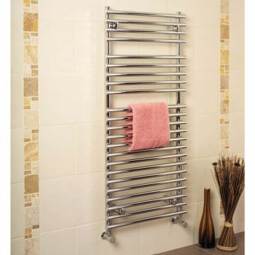 Apollo Pavia Towel Warmer 1500mm x 600mm - Traffic White