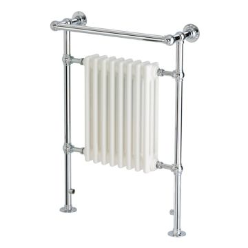 Apollo Ravenna Plus BJR Sealed Electric Towel Warmer 955mm x 695mm - Nickel