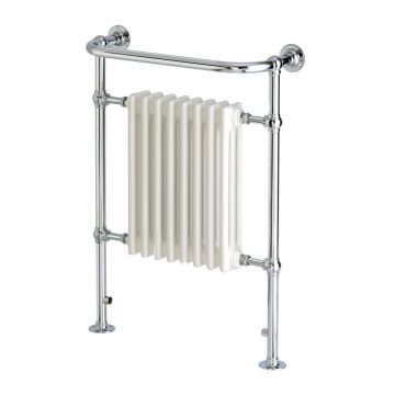 Apollo Ravenna Plus CR Sealed Electric Towel Warmer 955mm x 1000mm - Nickel