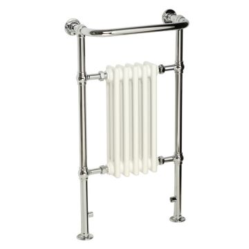 Apollo Ravenna Plus CR Sealed Electric Towel Warmer 955mm x 510mm - Nickel