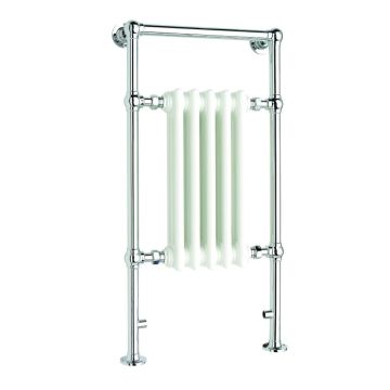 Apollo Ravenna Plus SR Sealed Electric Towel Warmer 955mm x 510mm - Nickel
