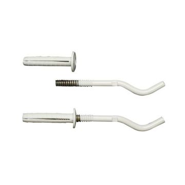 Apollo Roma Wall Brackets Cradle Type C/W Bottom Spacers - Traffic White