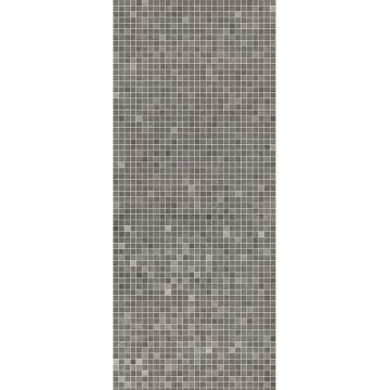 Aqua i PVC Splash Panel 1000mm wide x 2400mm High x 10mm Depth - Mosaic Graphite