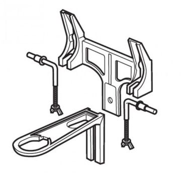 Armitage Shanks Concealed Waste Bracket to suit 40cm Basin