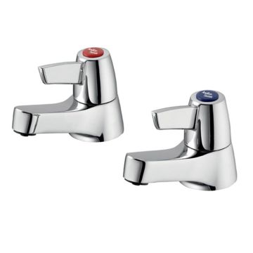 Armitage Shanks Sandringham 21 Lever Basin Piller Taps