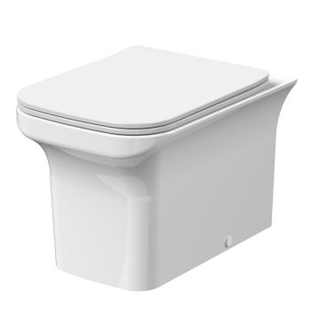 Nuie Ava Back To Wall Toilet & Soft Close Sandwich Seat