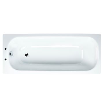 Logan Scott Erin 1500mm x 700mm 2TH Steel Bath & Legs