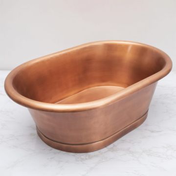BC Designs Countertop Copper Basin 530mm - Antique Copper