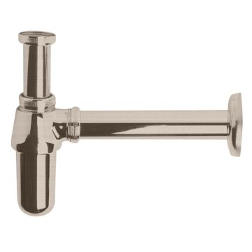 BC Designs Round Basin Bottle Trap - Brushed Nickel