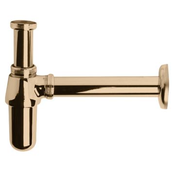 BC Designs Round Basin Bottle Trap - Copper