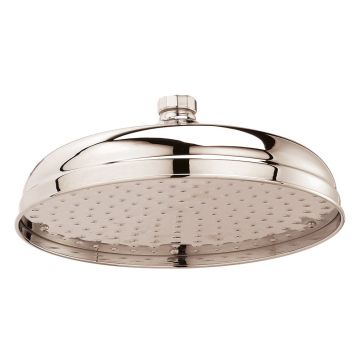 BC Designs Victrion 200mm Round Shower Head - Brushed Nickel