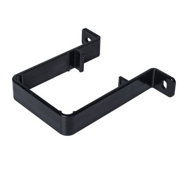Black 68mm Square Rain Water Down Pipe Clip