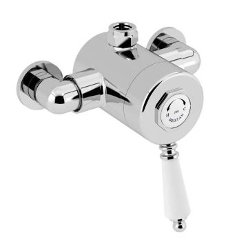 Bristan 1901 Single Control Exposed Valve Top Outlet - Chrome