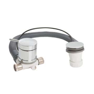 Bristan Bath Filler and Pop Up Waste with Overflow