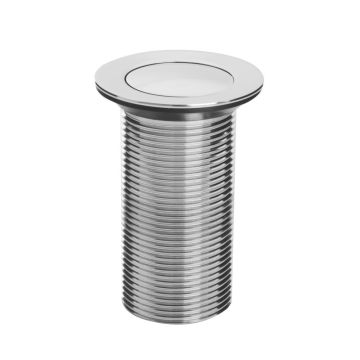 Bristan Push Button Basin Waste Centre Plug Unslotted Chrome