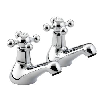Bristan Regency Bath Taps - Chrome