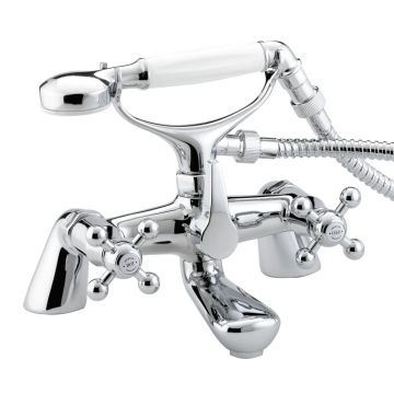 Bristan Regency Luxury Bath Shower Mixer & Kit - Chrome