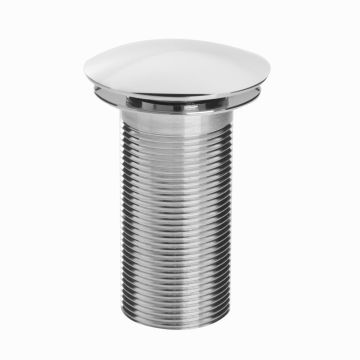 Bristan Round Clicker Basin Waste Unslotted - Chrome