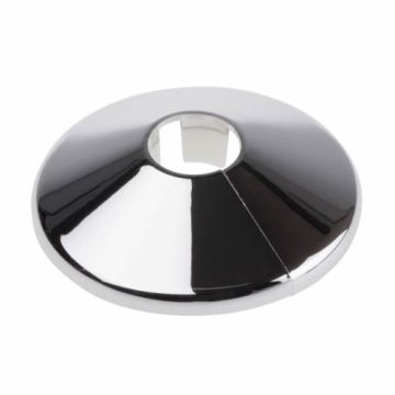 Chrome Pipe Shroud 15mm