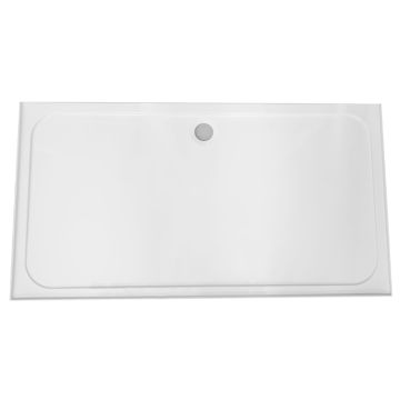 Coram Stone Resin Shower Tray 1700mm x 900mm - 3 Upstand