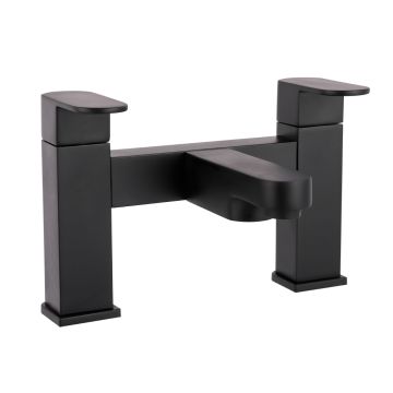 Watson Deck Mounted Bath Filler - Matt Black
