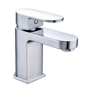 Watson Mono Basin Mixer with Push Button Waste - Chrome