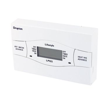 Drayton LP522 5 Day / 2 Day Twin Channel Programmer