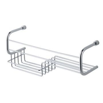 Eastbrook 360mm Wall Mounted 1 Tier Rectangular Basket - Chrome