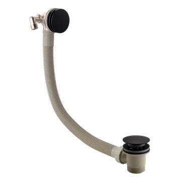 Eastbrook Bath Filler Waste & Overflow - Matt Black