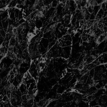 Eastbrook PVC Wide Shower Panel 1000mm x 2400mm - Black Marble Gloss