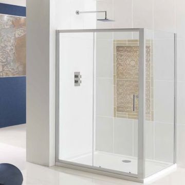 Eastbrook Vulcan Sliding Shower Enclosure Door 1400mm