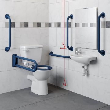 Lecico Atlas Lantac Approved Doc M Pack - Grey Rails