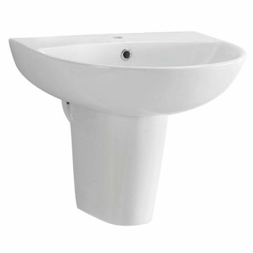 Ella Rowe Anzio / Pacentro 550mm Basin & Half Pedestal