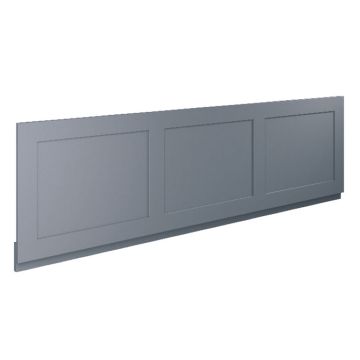 Ella Rowe Tresor 1700mm Front Bath Panel - Silk Stone Grey
