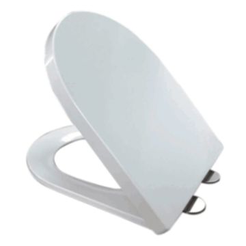Ella Rowe Wrap Over Soft Close Toilet Seat - White