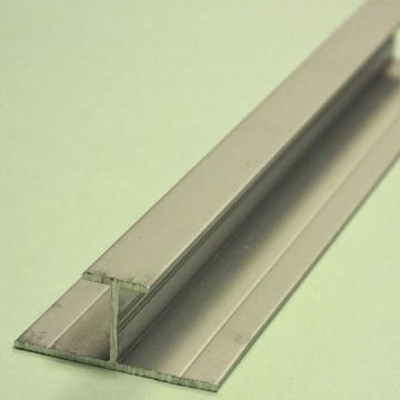 Fibo H-Shaped Stacked Profile 2400mm - Aluminium