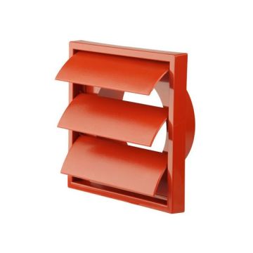 Gravity Wall Grille 100mm / 4" - Terracotta