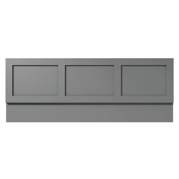 Harrogate Wooden Front Bath Panel 1700mm - Spa Grey