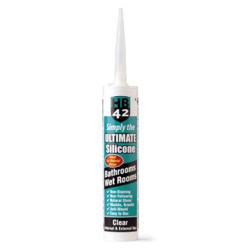 HB42 Ultimate Simply Silicone 310ml Cartridge - Clear
