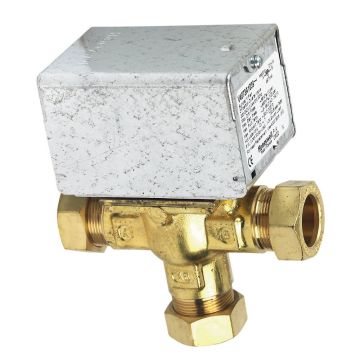 Honeywell V4073A 28mm 3 Port Motorised Zone Valve