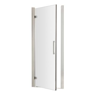 Hudson Reed Apex 8mm Hinged Shower Door 700mm - Rounded Handle