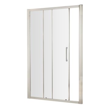Hudson Reed Apex 8mm Sliding Shower Door 1400mm - Rounded Handle