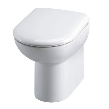 Hudson Reed Comfort Height Back to Wall Toilet With Soft Close Seat