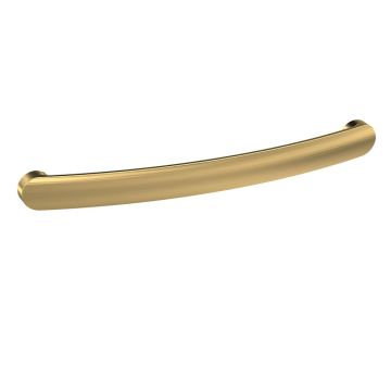 Hudson Reed Furniture D Shape Bar Handle 192mm - Brushed Gold