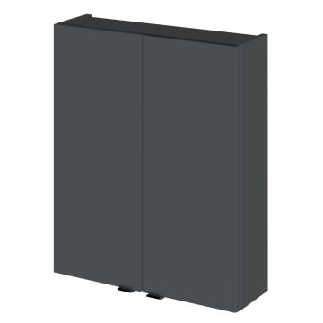 Hudson Reed Fusion 500mm Wall Unit - Gloss Grey