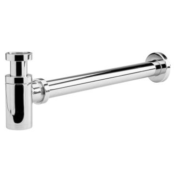 Hudson Reed Round Bottle Trap - Chrome