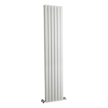 Hudson Reed Sloane Double Panel Designer Radiator 1800mm x 354mm - Satin White
