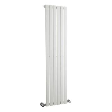 Hudson Reed Sloane Single Panel Designer Radiator 1500mm x 354mm - Satin White