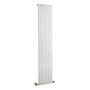 Hudson Reed Sloane Single Panel Designer Radiator 1800mm x 354mm - Satin White